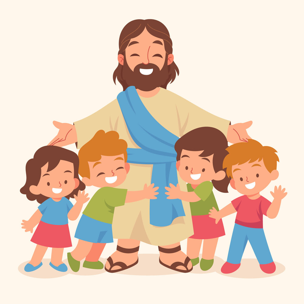 Jesús con niños