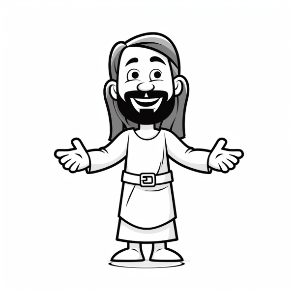Jesús enseñando su palabra