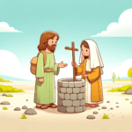 Jesús y la Samaritana junto al pozo